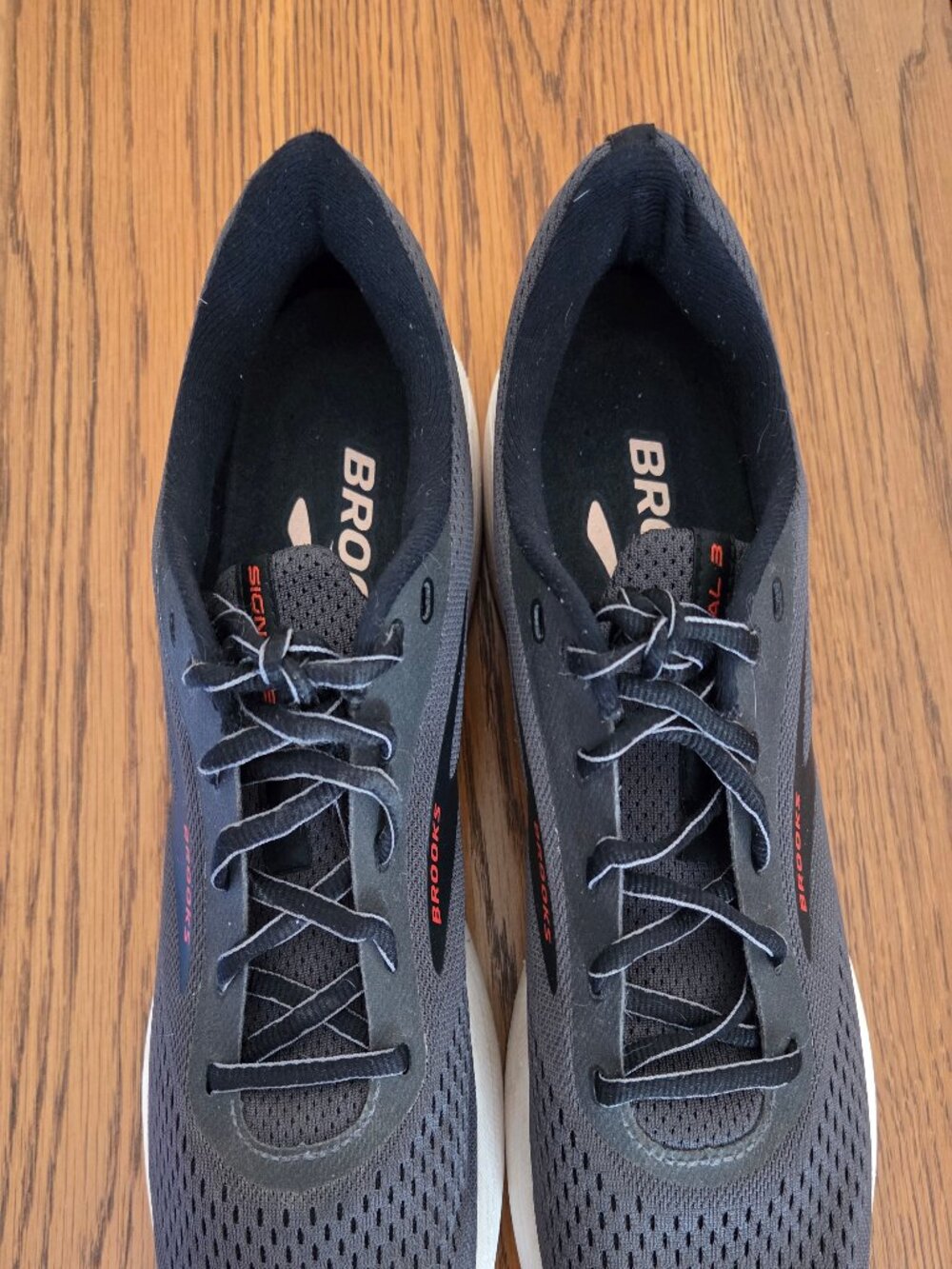 Brooks Signal 3 Running Shoes Women's Size9 USA Gray/Black Athletic Sneakers